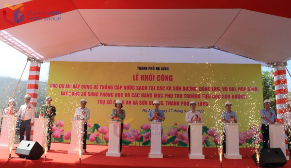 Hạ Long: Quyết tâm hoàn thành sớm các dự án nước sạch vùng cao